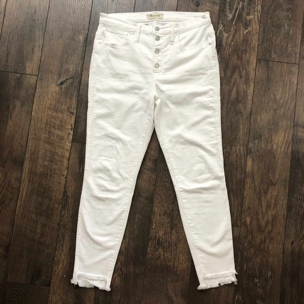 Madewell 10-Inch High Waist Ankle Skinny Jeans